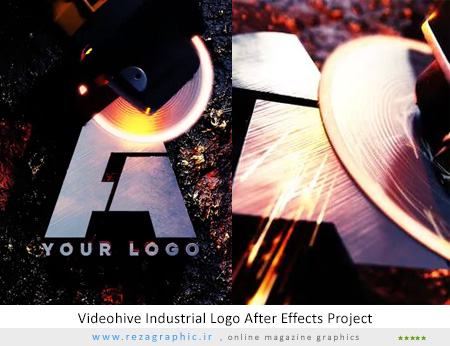 پروژه آماده افترافکت نمایش لوگو صنعتی - Videohive Industrial Logo After Effects Project